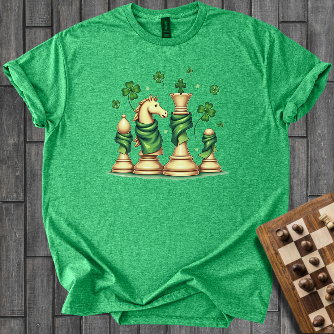 St. Patrick's Day Chess Pieces T-Shirt