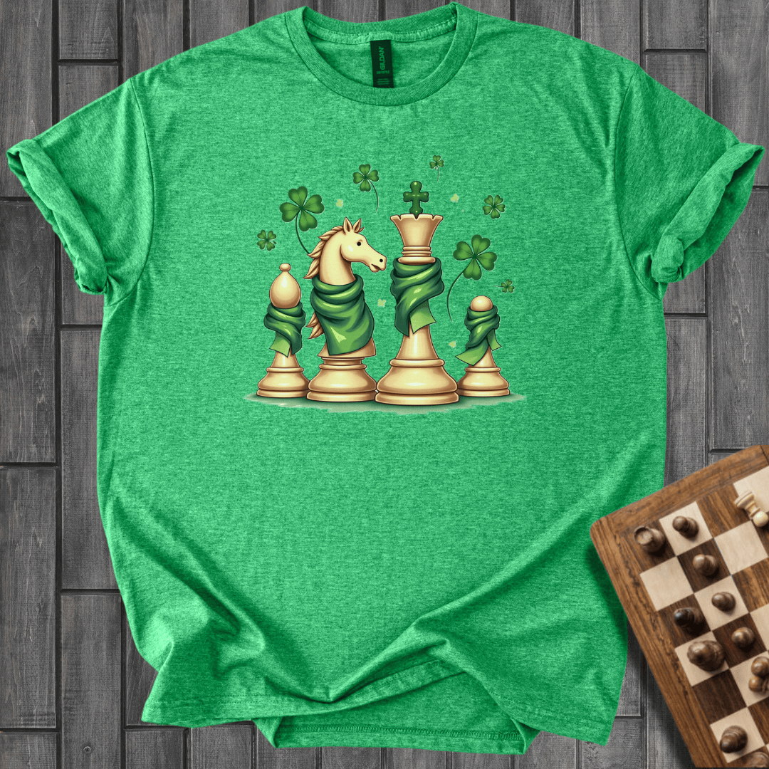 St. Patrick's Day Chess Pieces T-Shirt