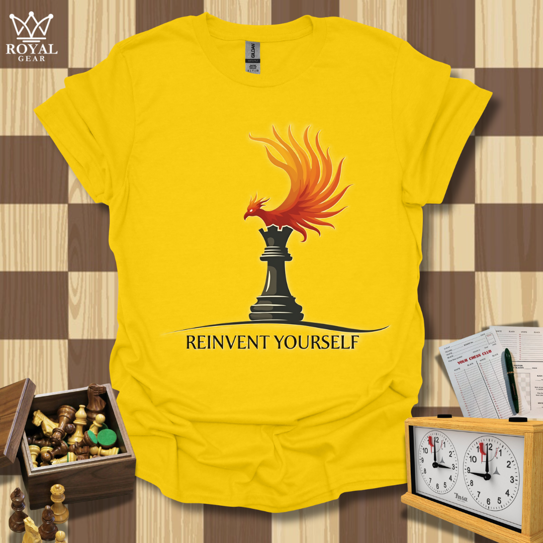 Reinvent Yourself Chess T-Shirt