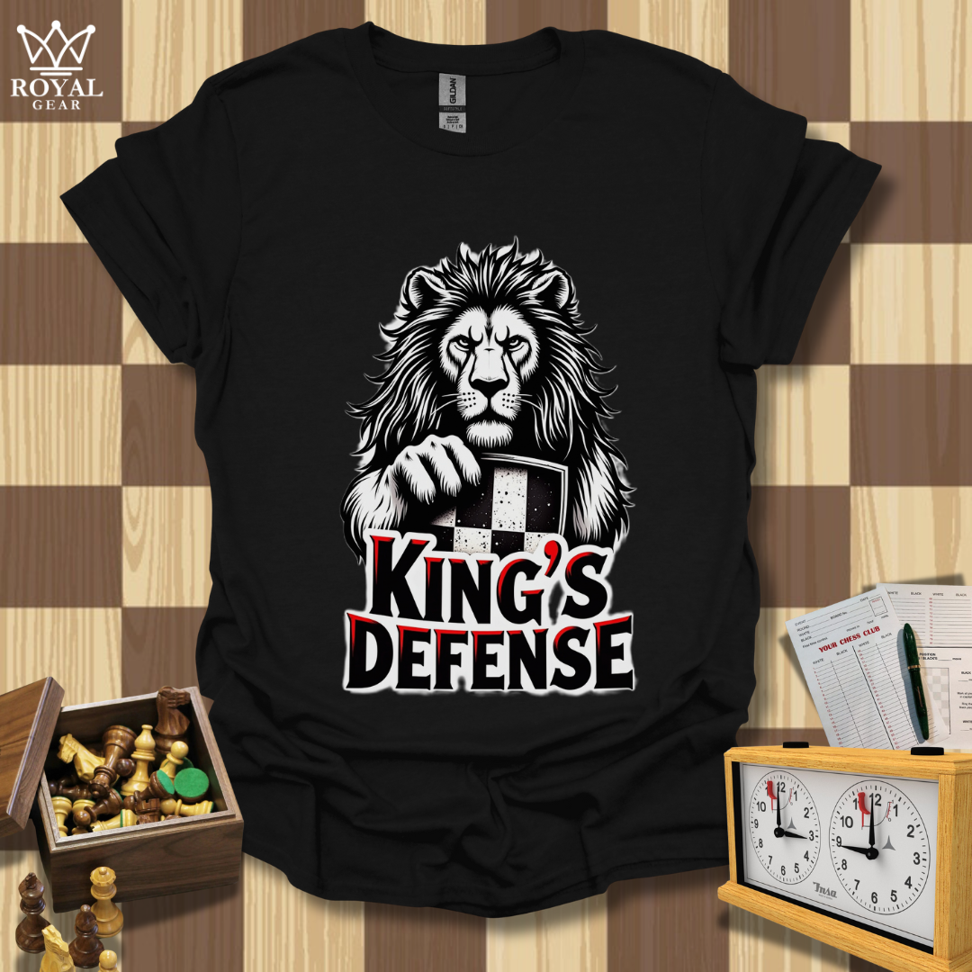 King's Defense Chess T-Shirt