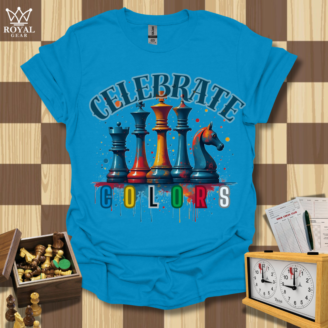 Futuristic Royalty Chess T-Shirt