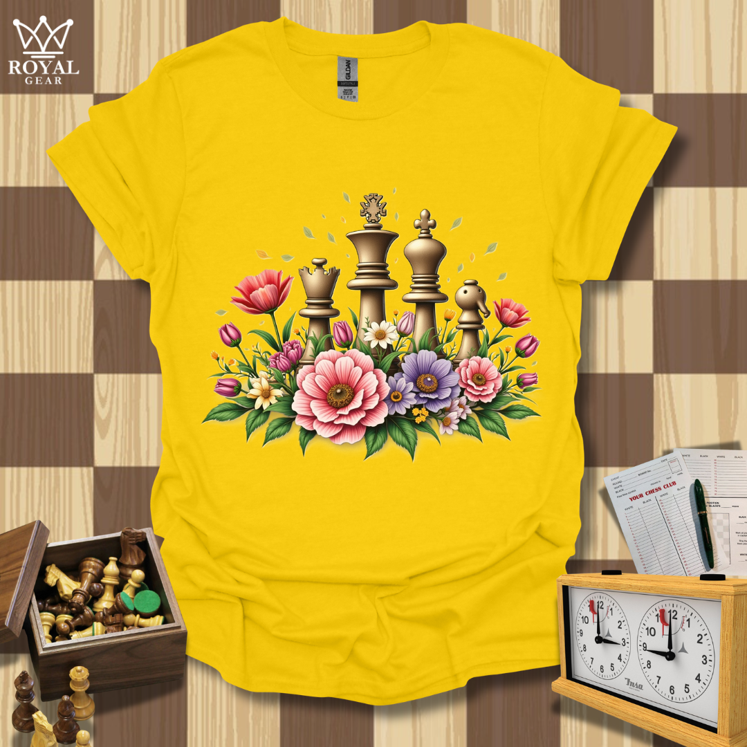 Floral Chess T-Shirt