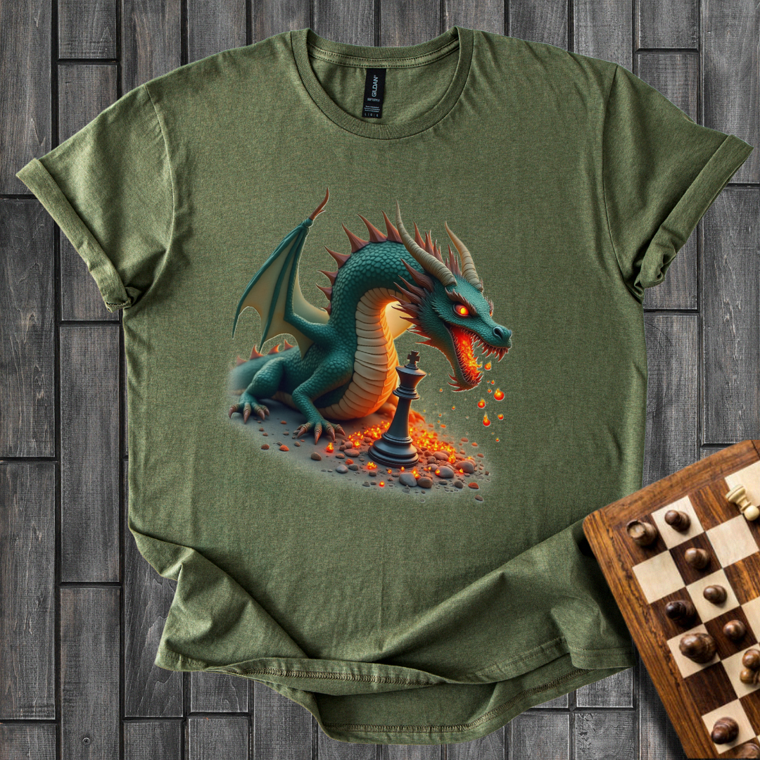 Dragon Masterpiece Chess T-Shirt