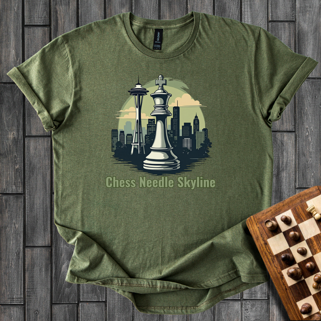 Chess Needle Skyline T-Shirt