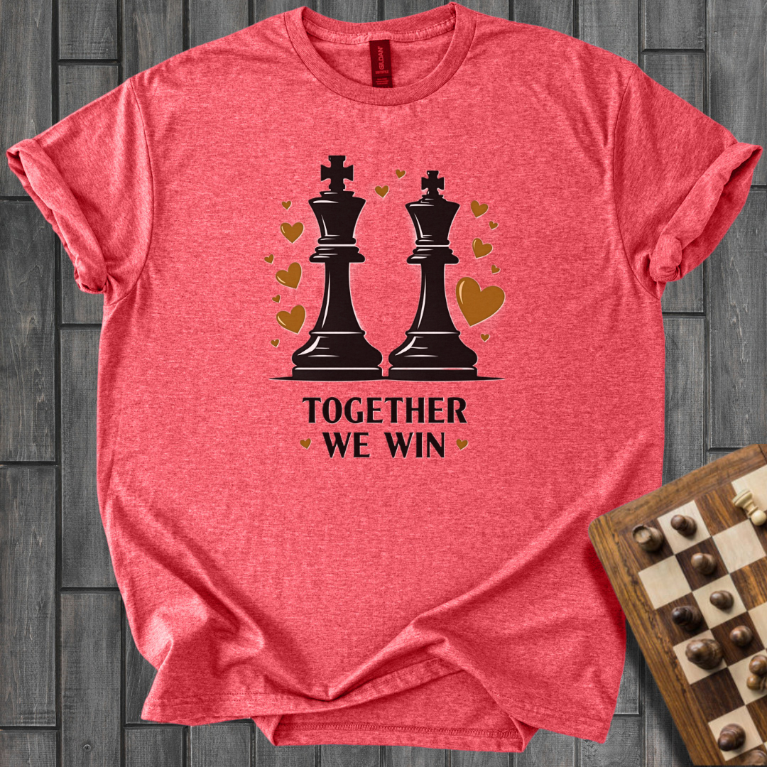 Together We Win Chess T-Shirt