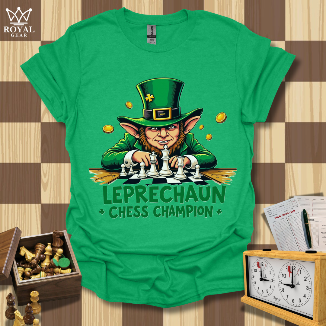 Leprechaun Chess Champion T-Shirt