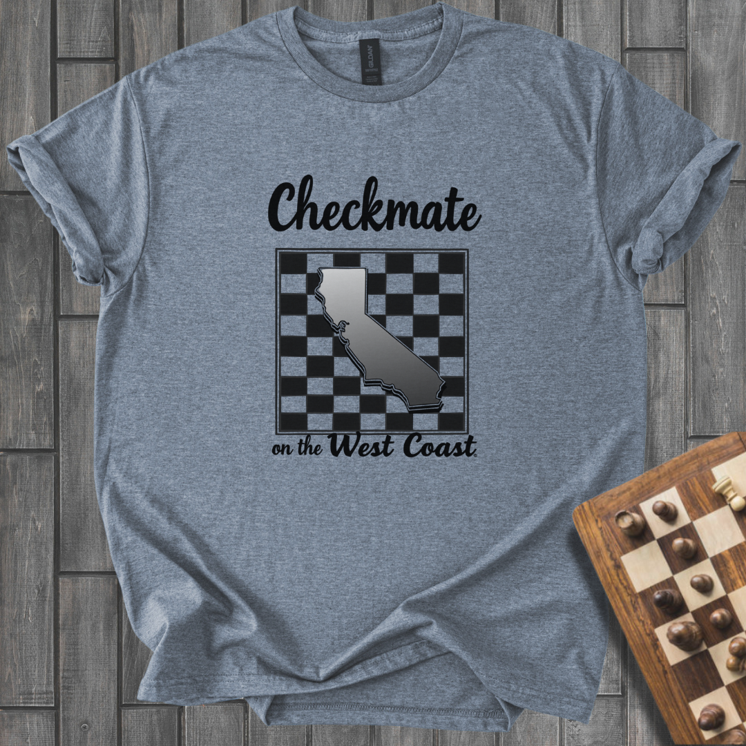 Checkmate on The West Coast Chess T-Shirt