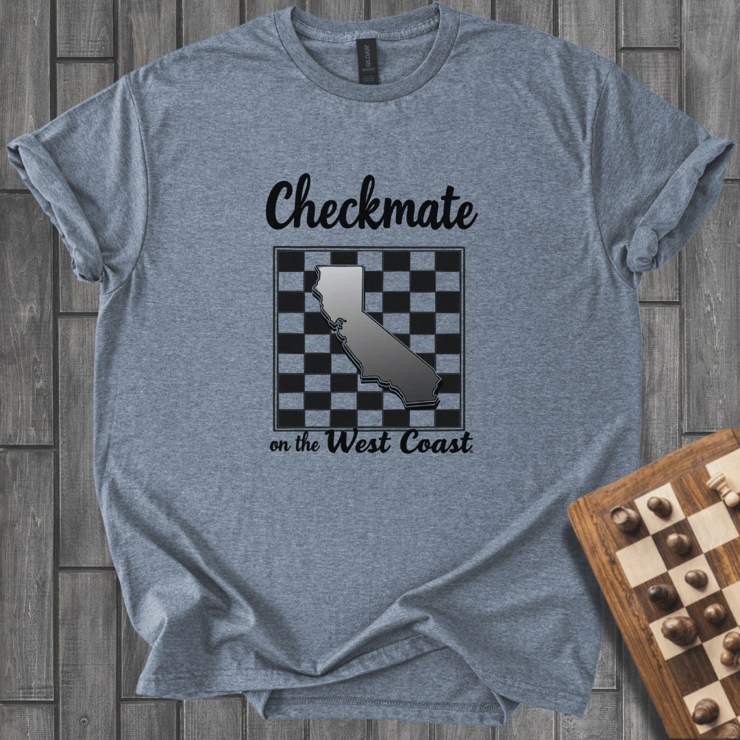 Checkmate on The West Coast Chess T-Shirt