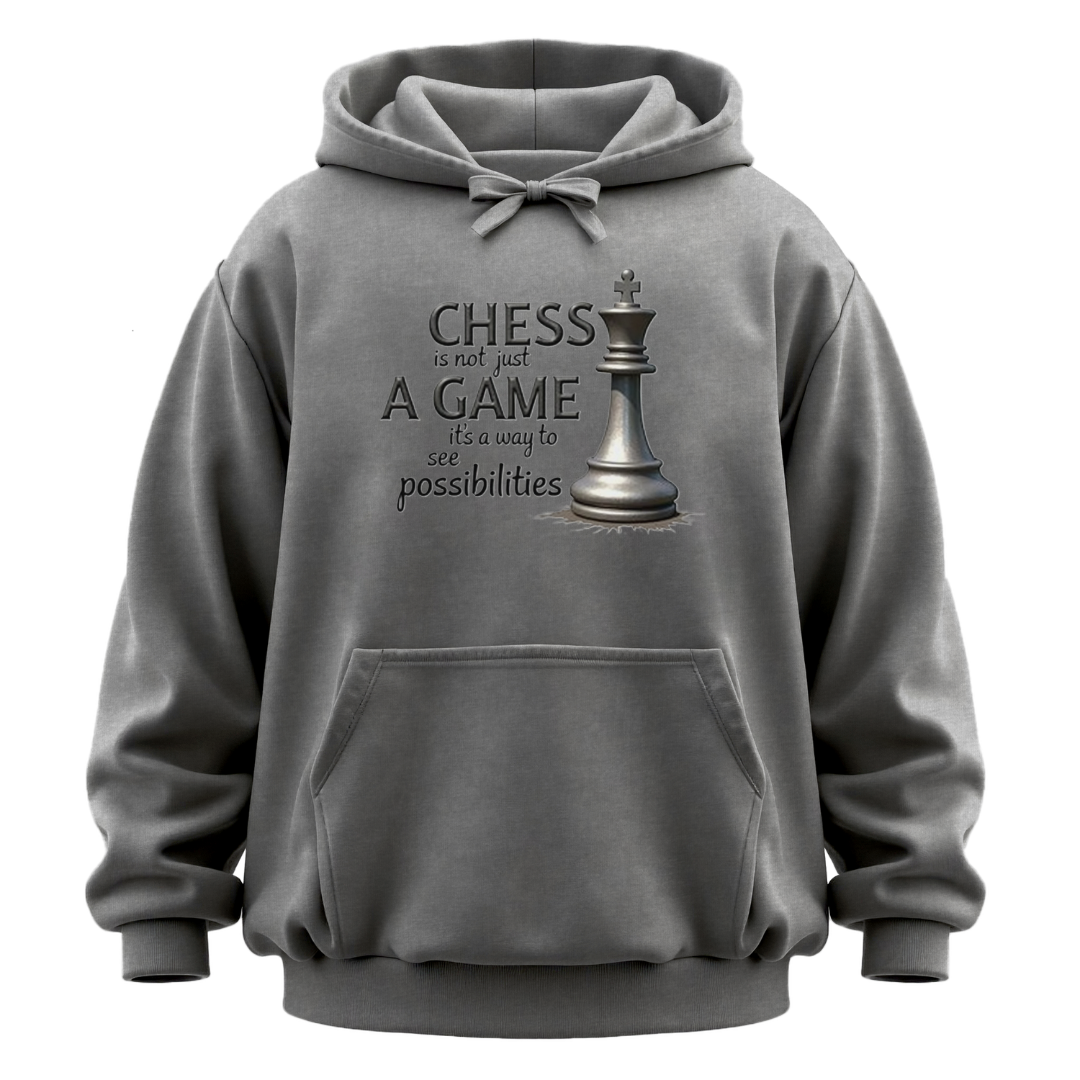 Chess Possibilities Garment-Dyed Hoodie