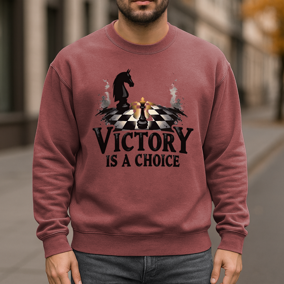 Choose Victory Garment-Dyed Sweatshirt