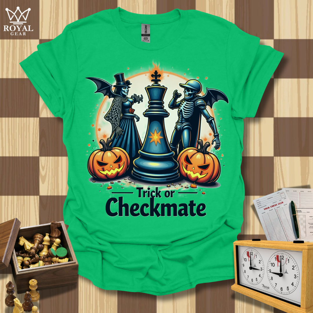 Trick Or Chackmate Chess T-Shirt