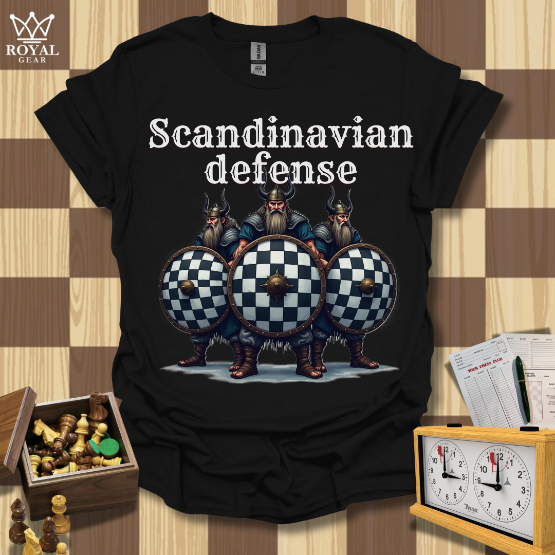 Scandinavian Defense Chess T-Shirt