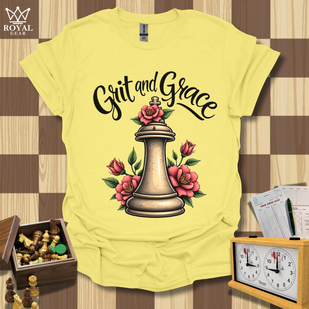 Blossoming Of The Queen Chess T-Shirt