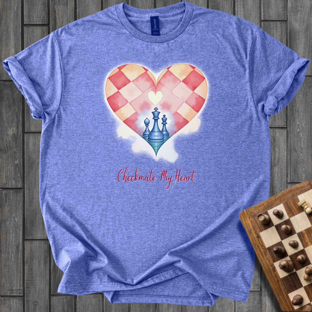 Checkmate My Heart Chess T-Shirt