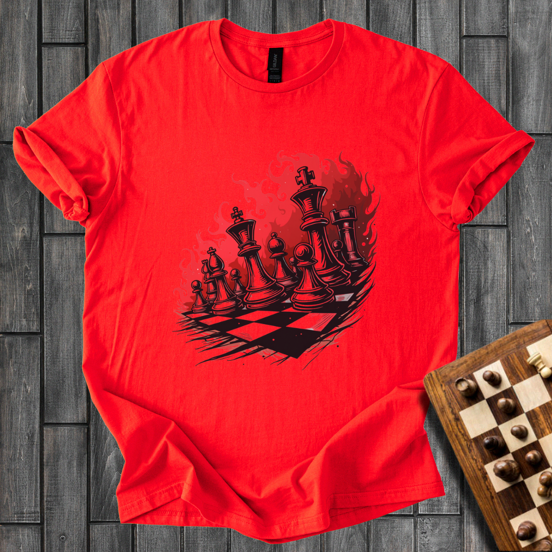 Burning Chess T-Shirt