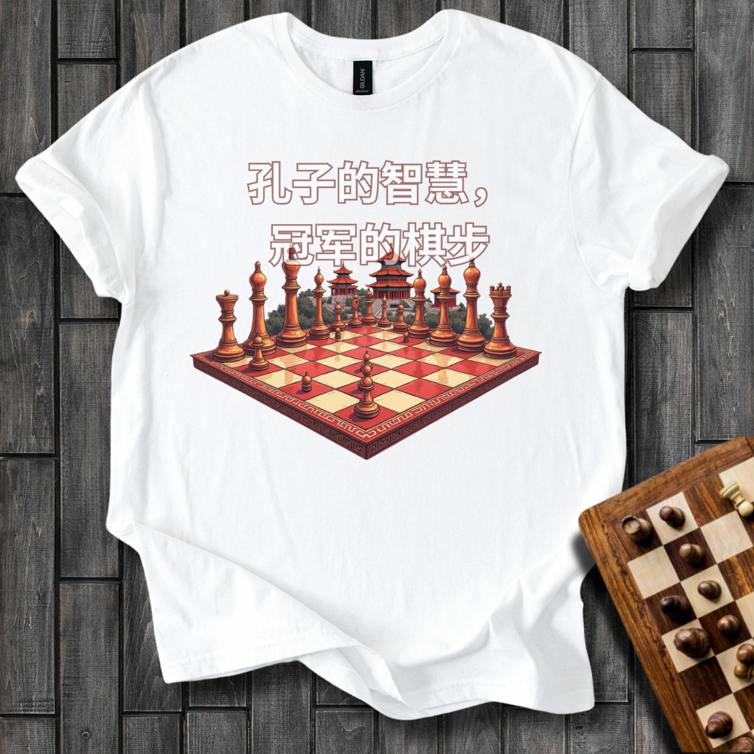 The Mind of Confucius Chess T-Shirt