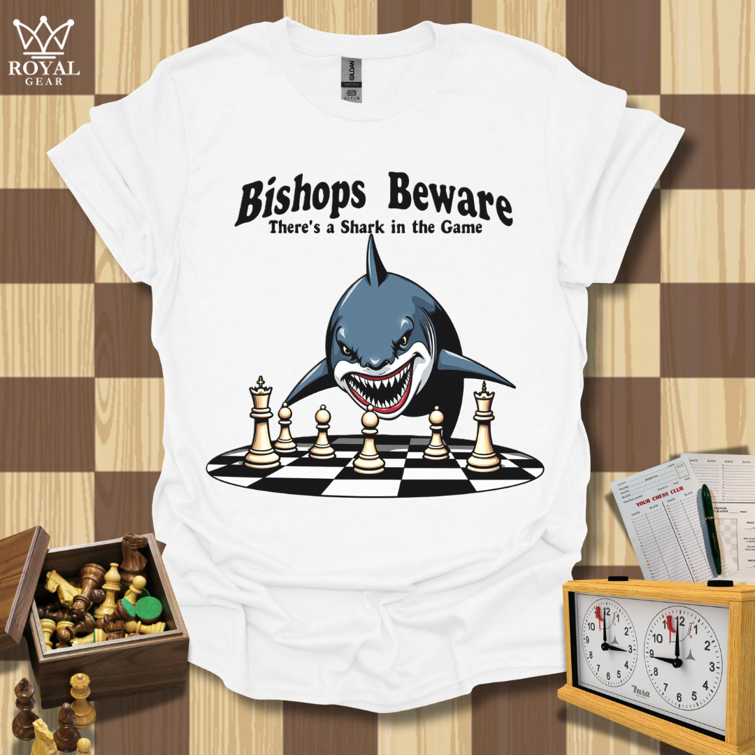 Shark Attack Chess T-Shirt