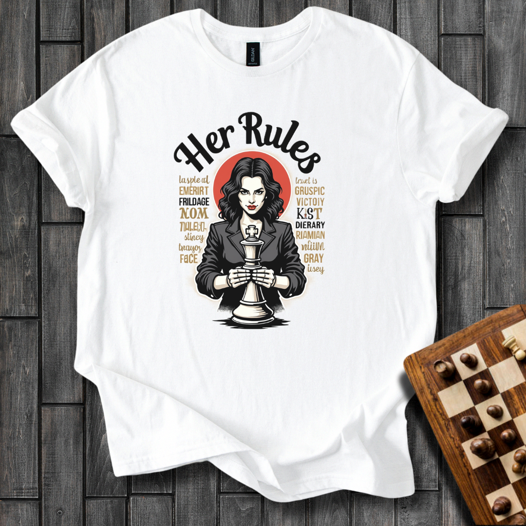 Queen Moves Chess T-Shirt