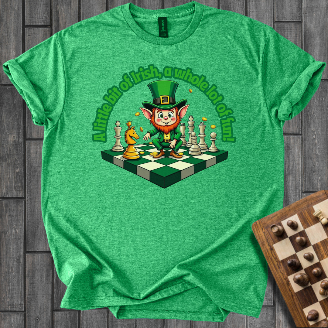 St. Patrick’s Day Leprechaun Chess T-Shirt