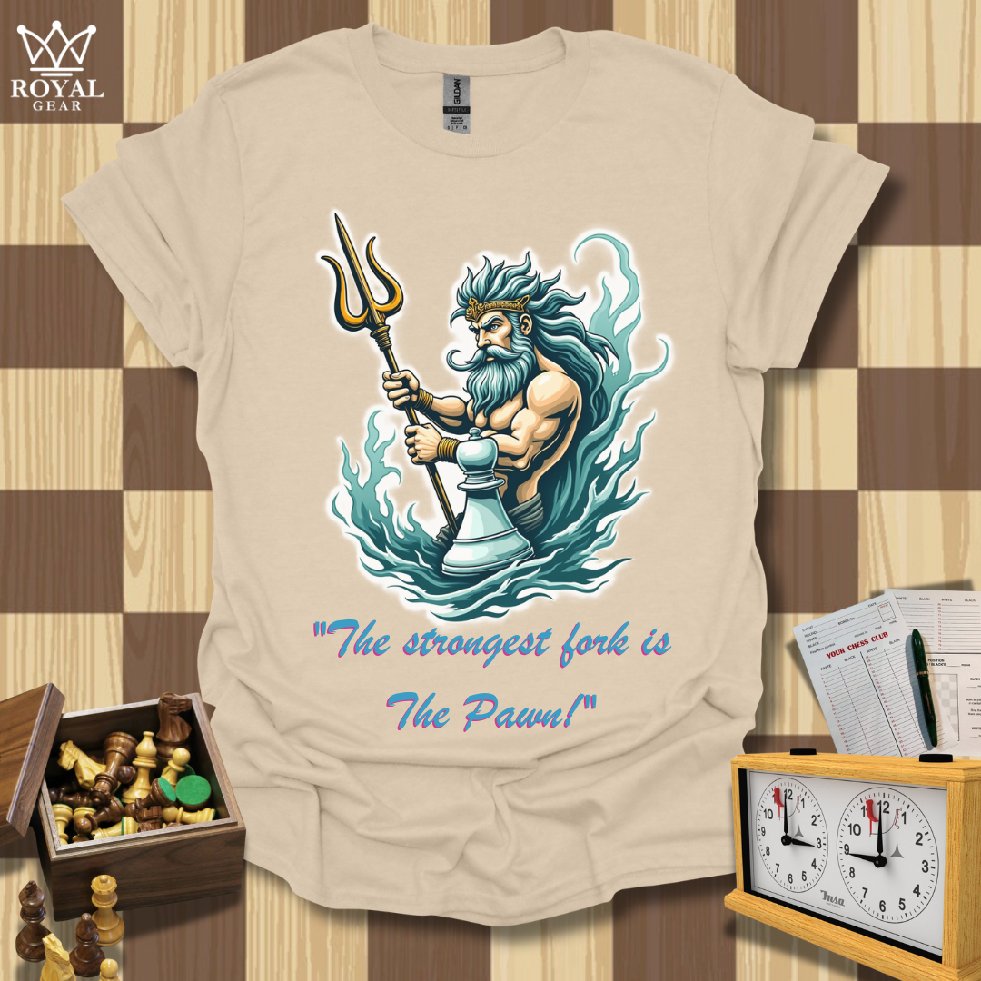 Poseidons Fork Chess T-Shirt