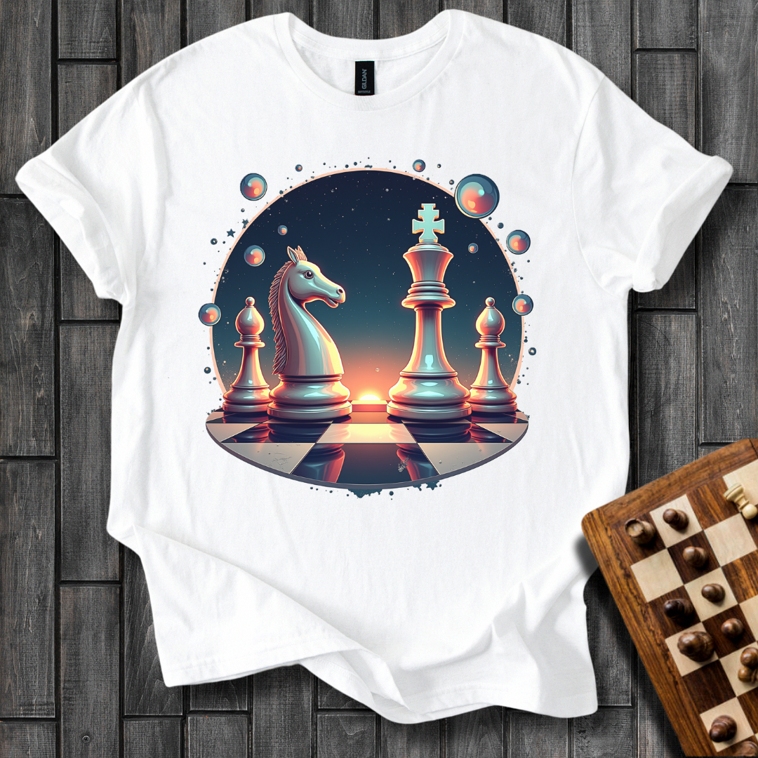Nightfall Knights Chess T-Shirt