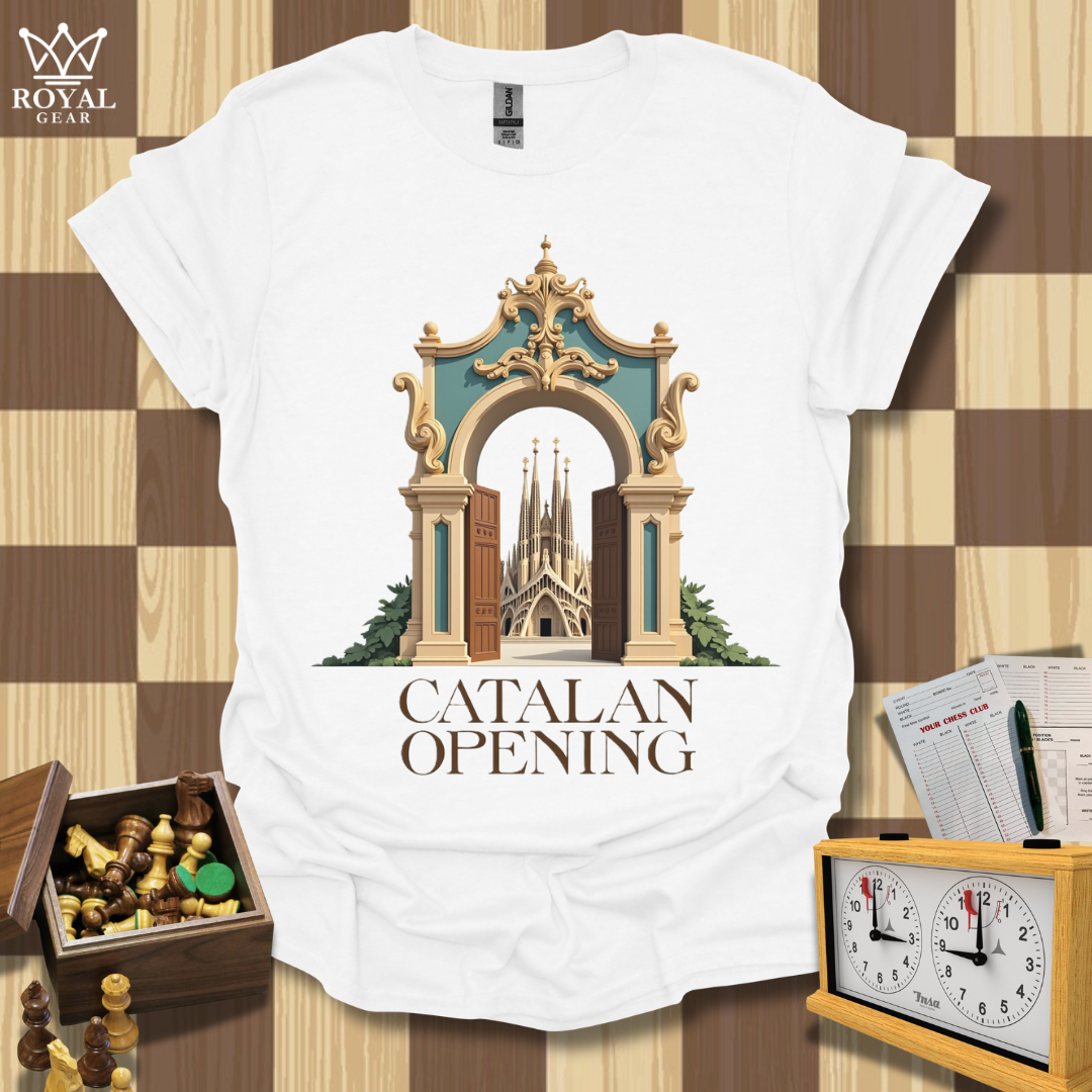 Catalan Opening Chess T-Shirt