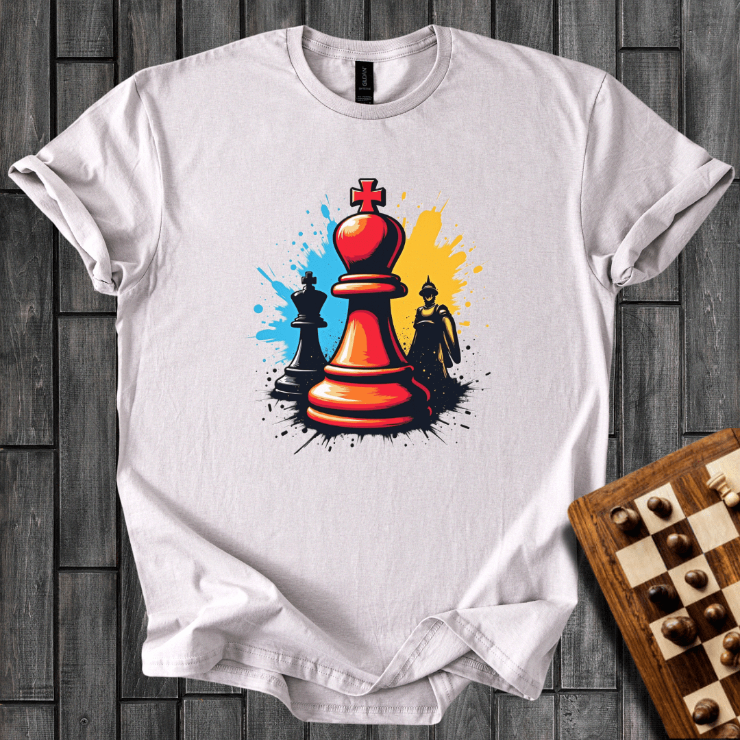 Vivid Chess Bishop T-Shirt
