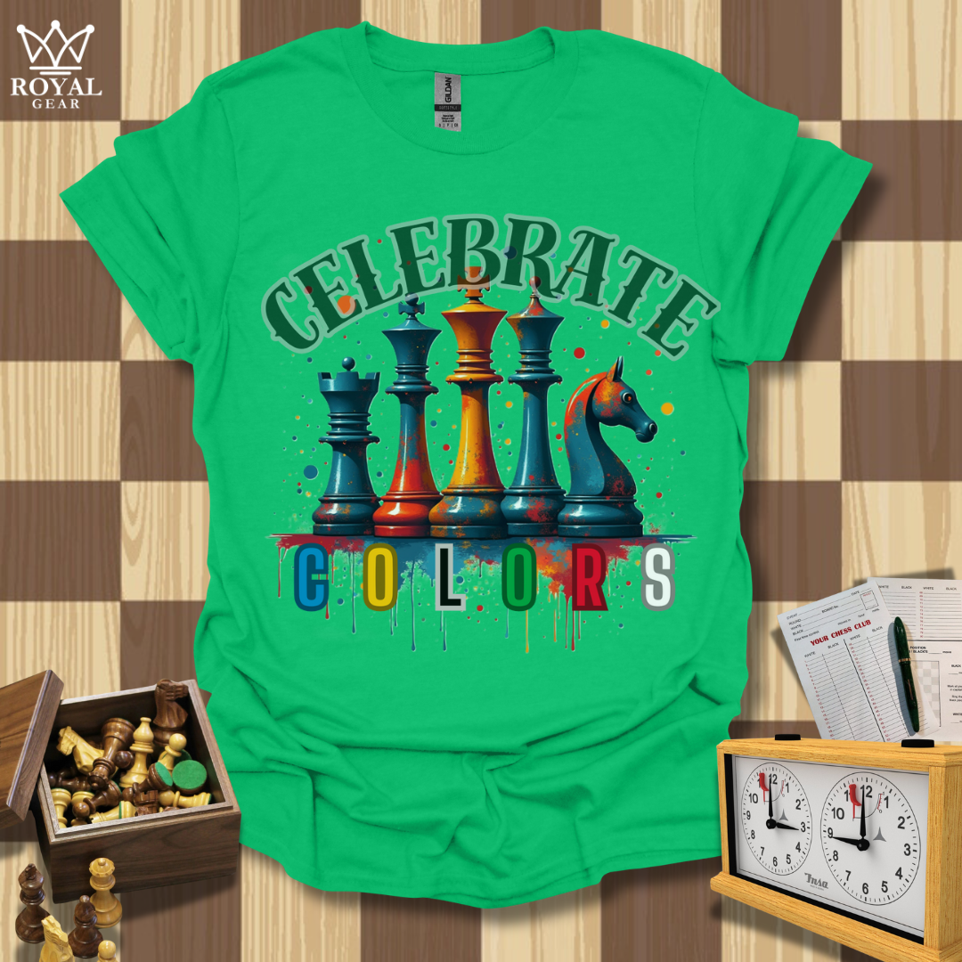 Futuristic Royalty Chess T-Shirt