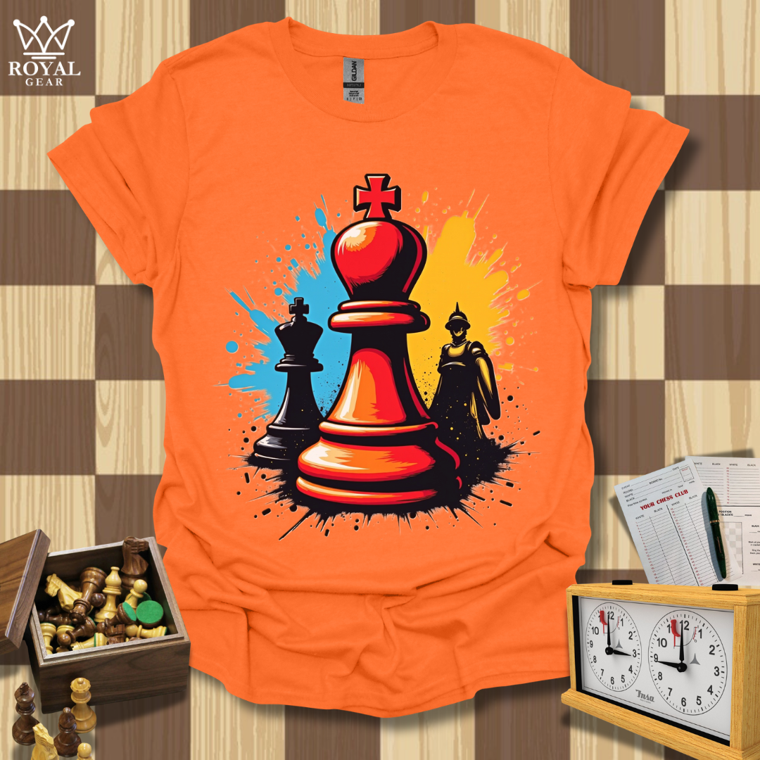 Vivid Chess Bishop T-Shirt