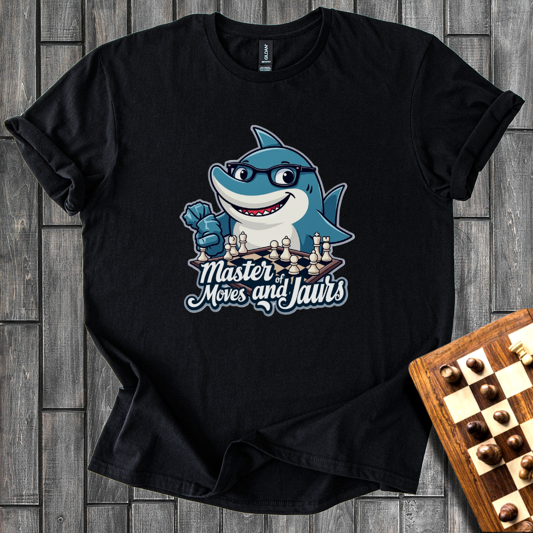 Shark Tactician Chess T-Shirt