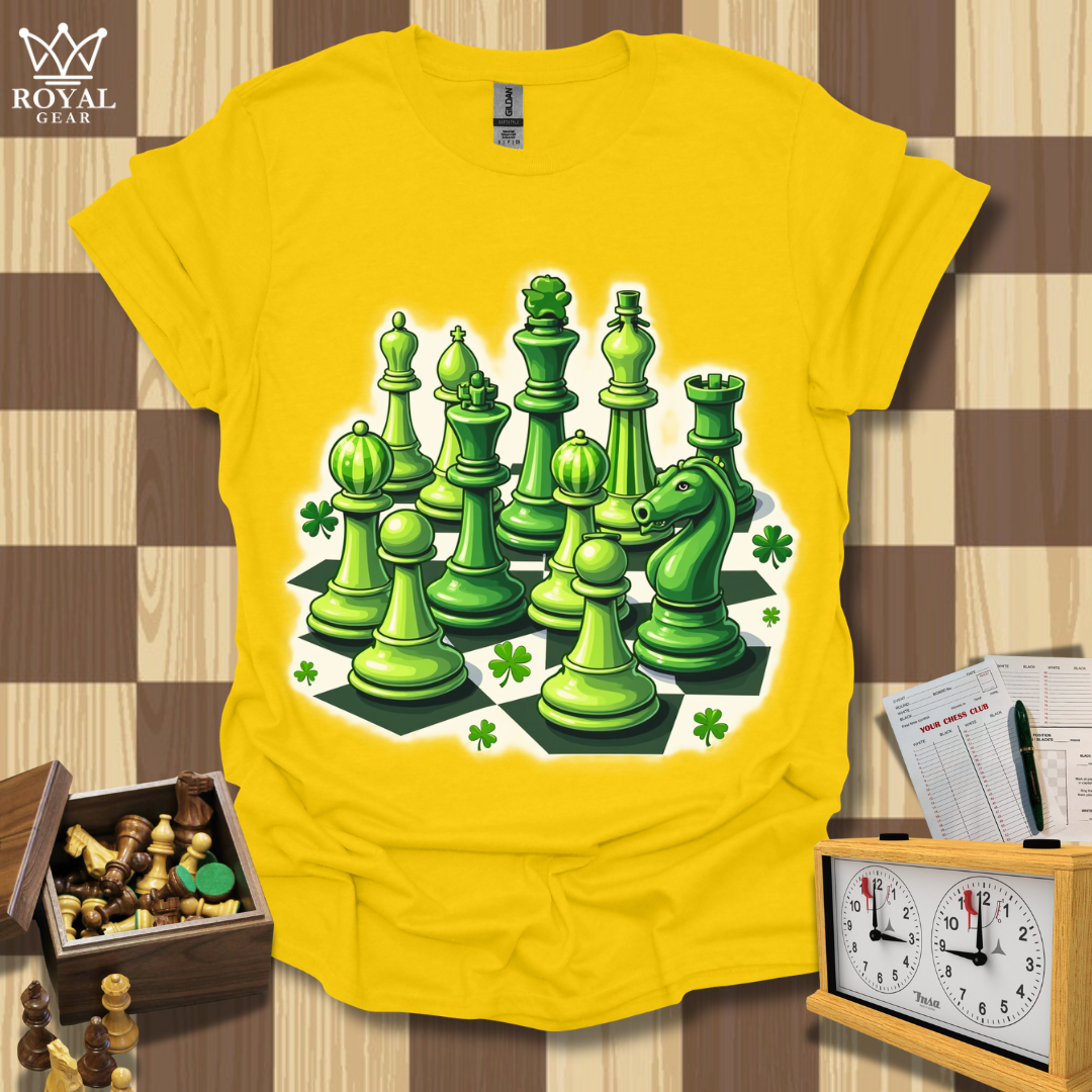 Masters of the Emerald Board Chess T-Shirt