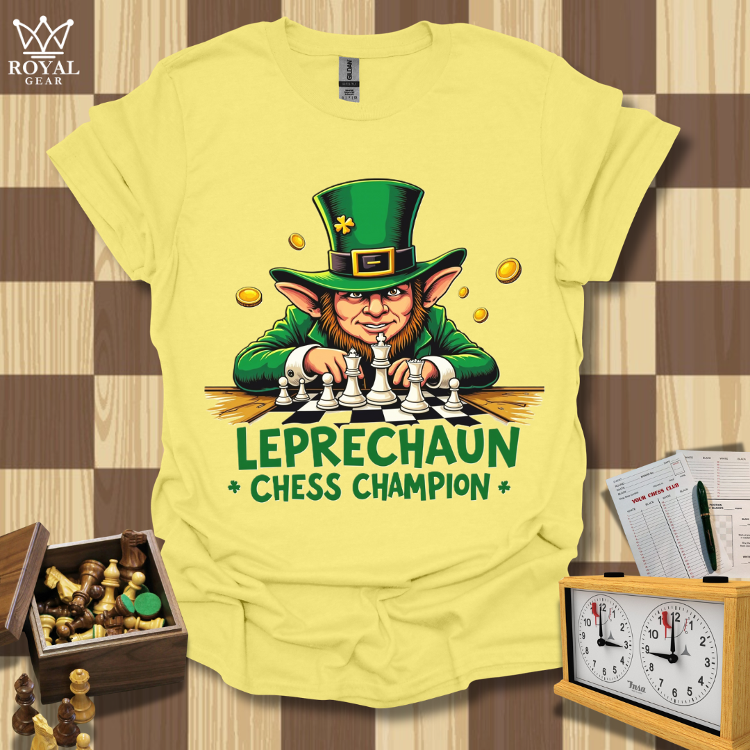 Leprechaun Chess Champion T-Shirt