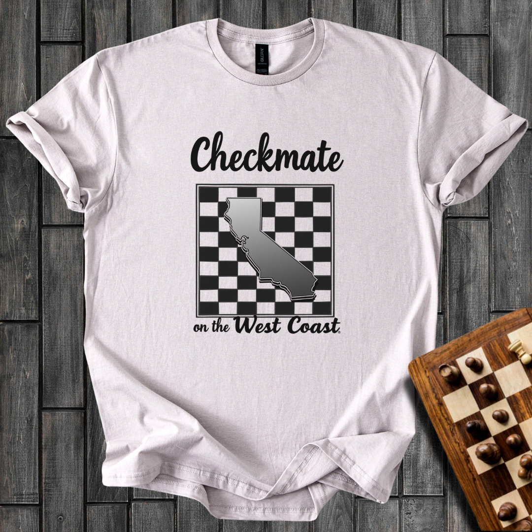 Checkmate on The West Coast Chess T-Shirt