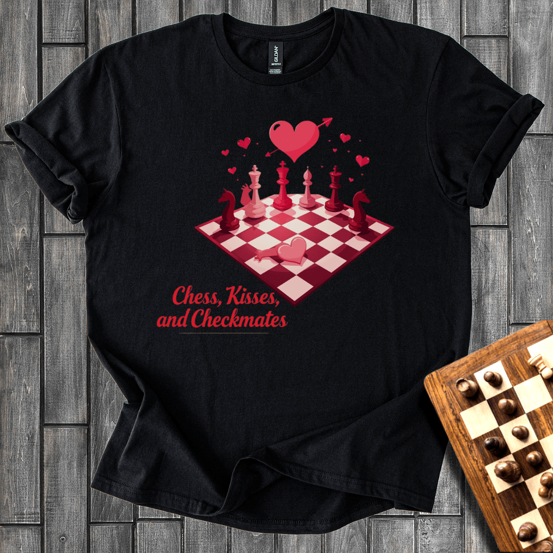 Chess, Kisses and Checkmates T-Shirt