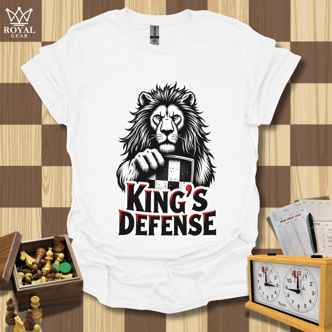 King's Defense Chess T-Shirt