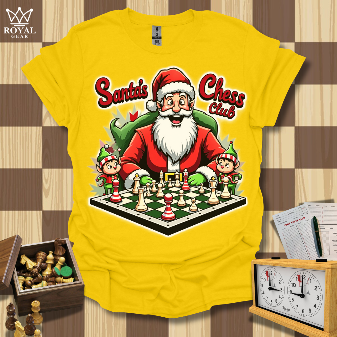 Santa Strategists Chess T-Shirt