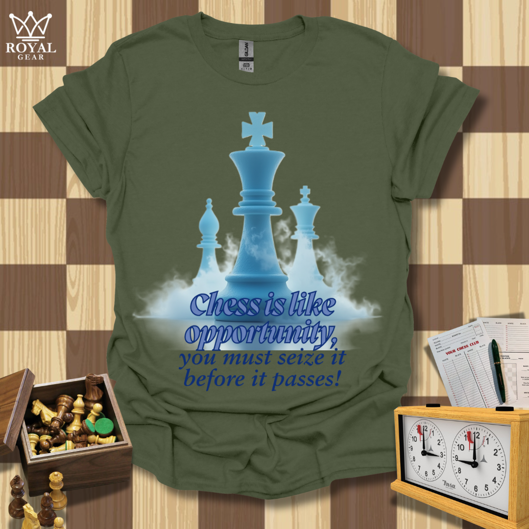 Shimmering Chivalry Chess T-Shirt