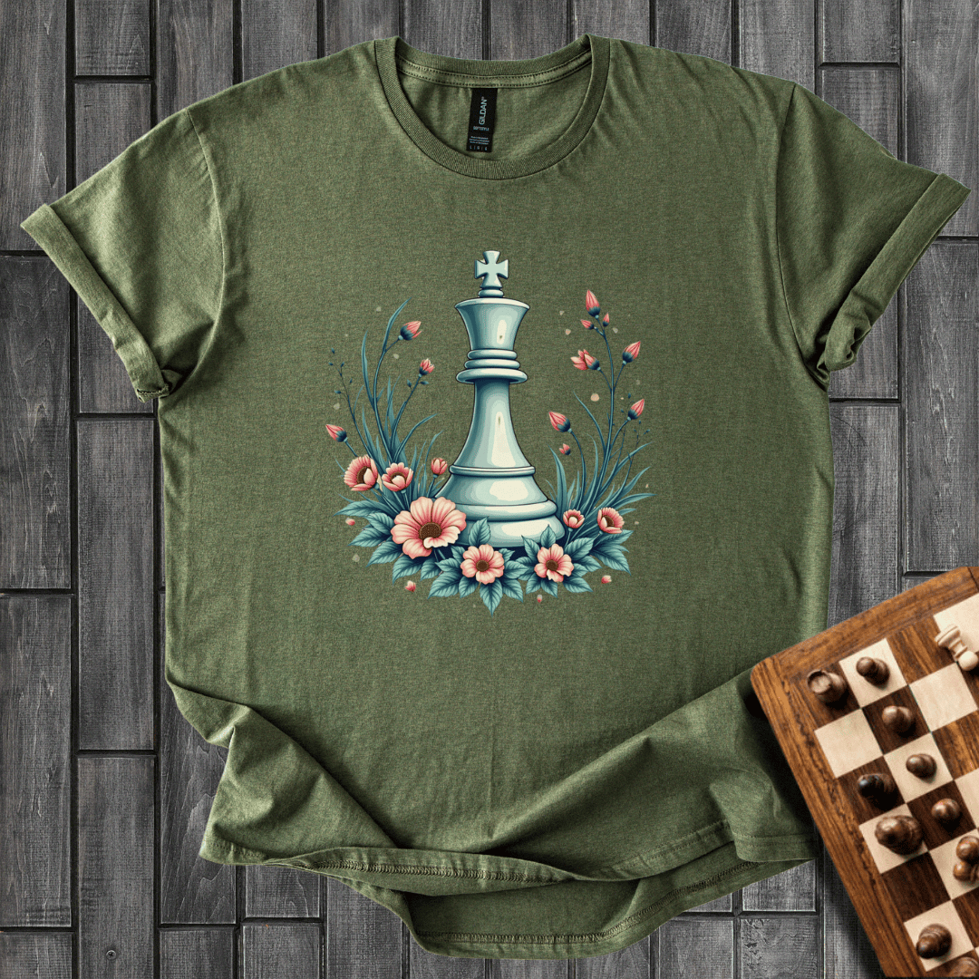 Royal Bouquet Chess T-Shirt