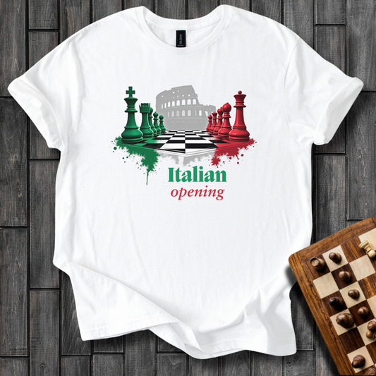 Italian Opening Chess T-Shirt