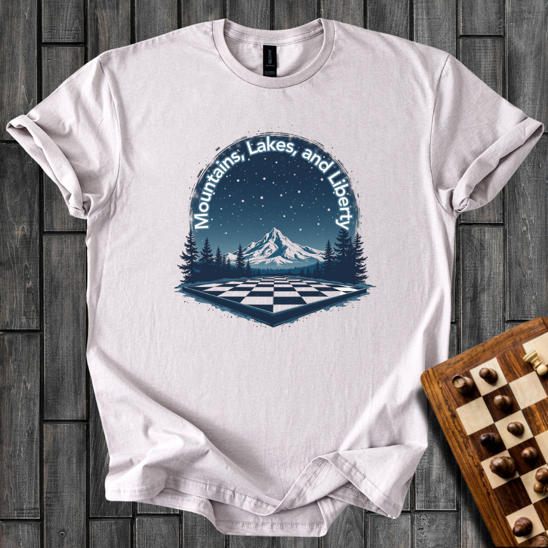 Mountains, Lakes, And Liberty T-Shirt