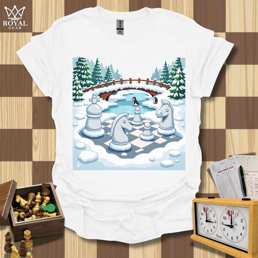 Winter Wonderland Chess T-Shirt