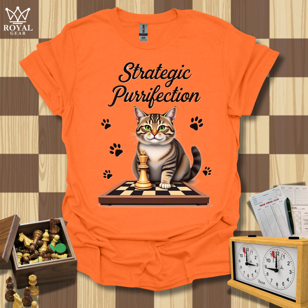 Purr Powerfull Chess T-Shirt