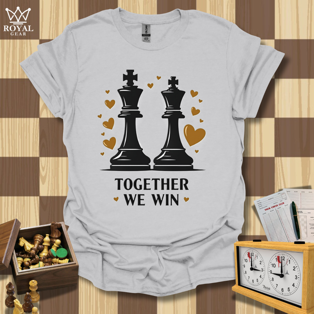 Together We Win Chess T-Shirt