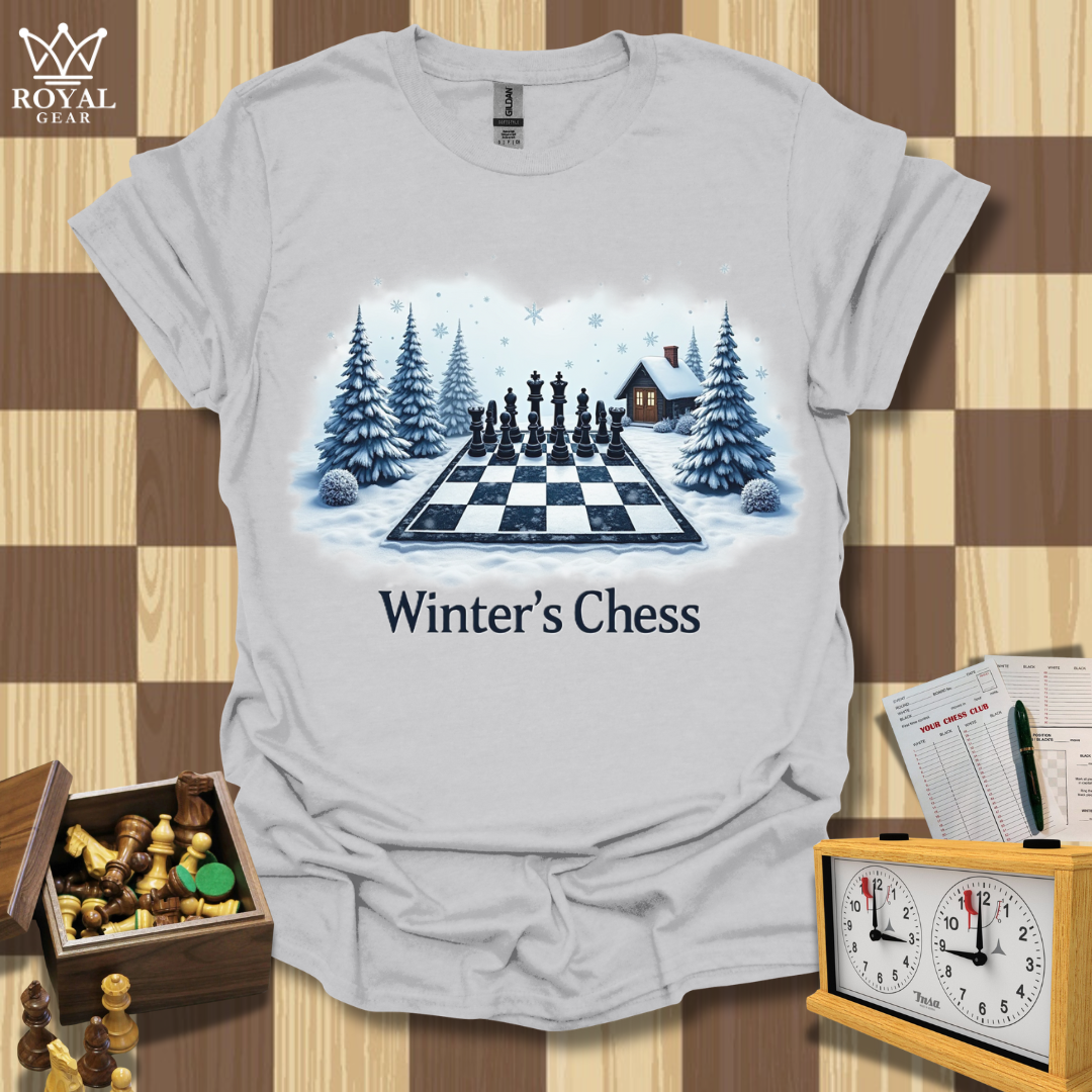 Winter Stage Setting Chess T-Shirt