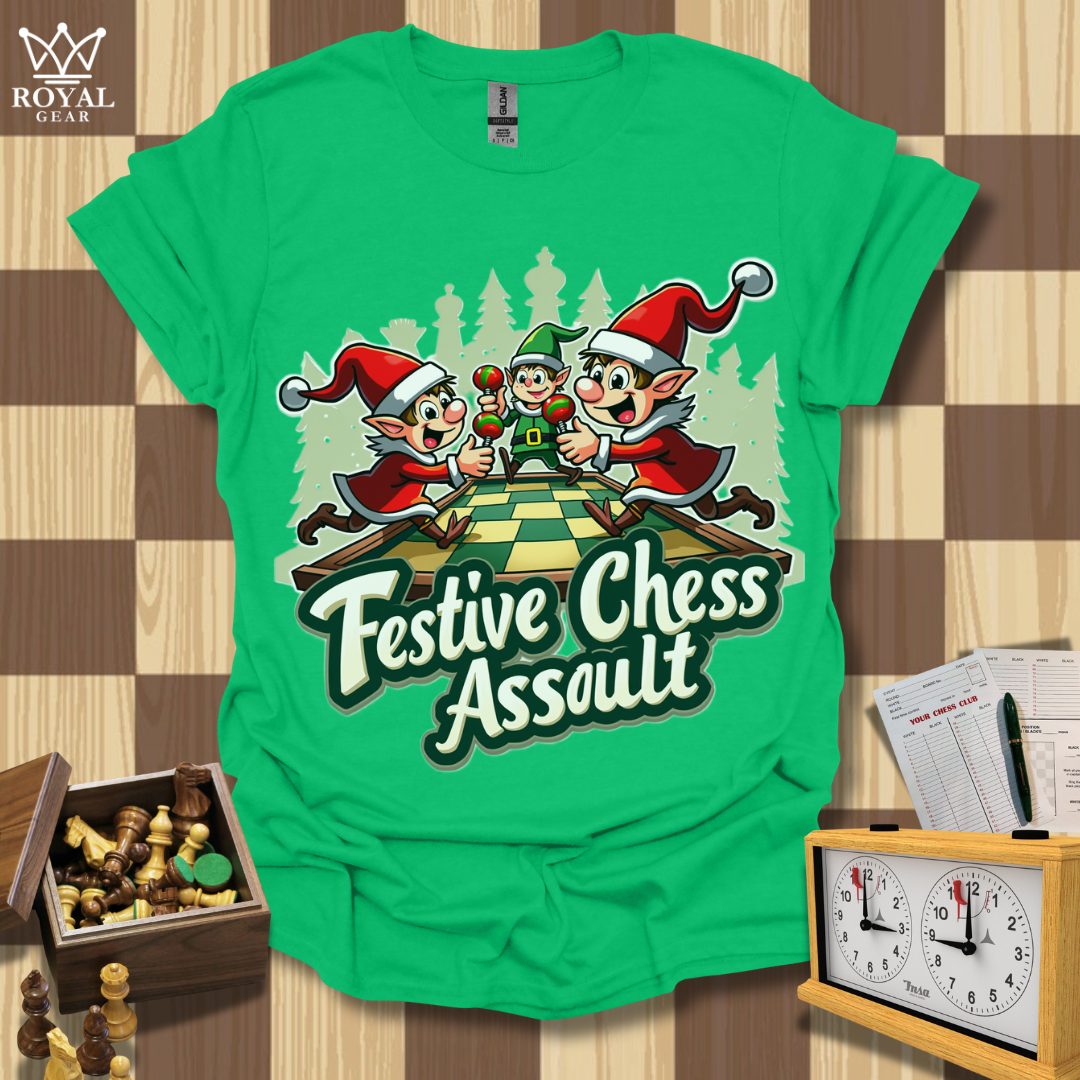 Jolly Elf Chess T-Shirt