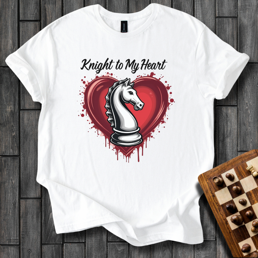 Knight to My Heart Chess T-Shirt