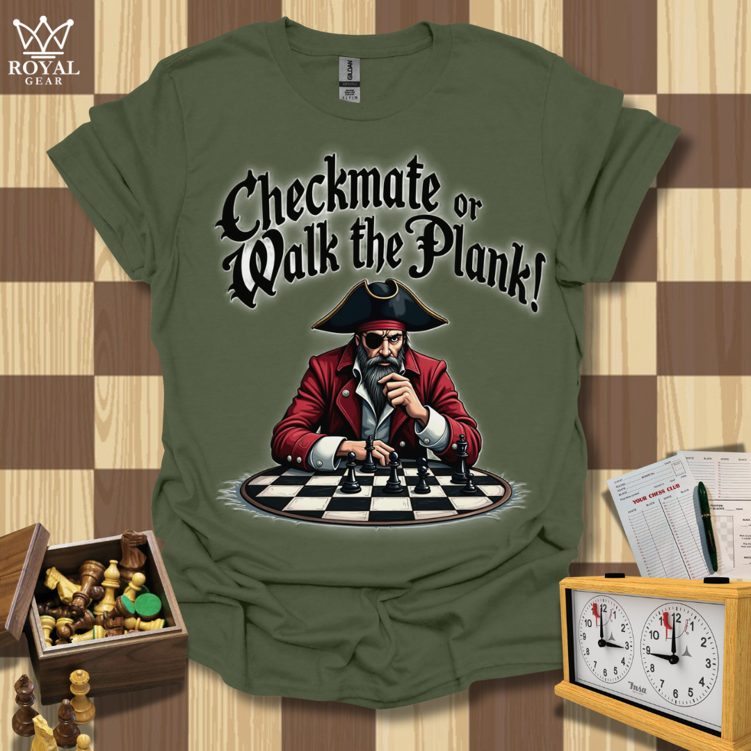 Pirate Gambit Chess T-Shirt