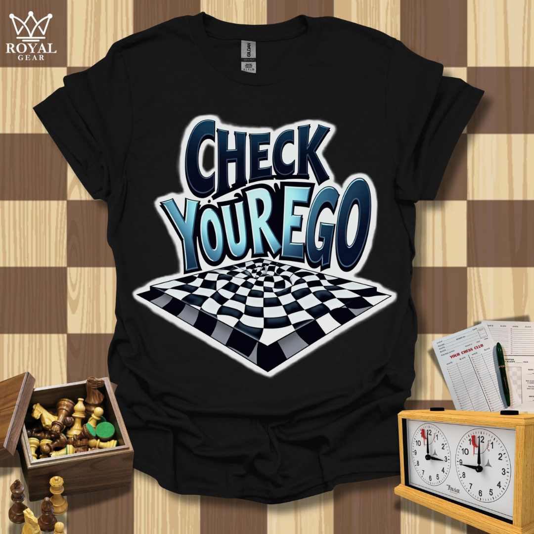 Check Your Ego Chess T-Shirt