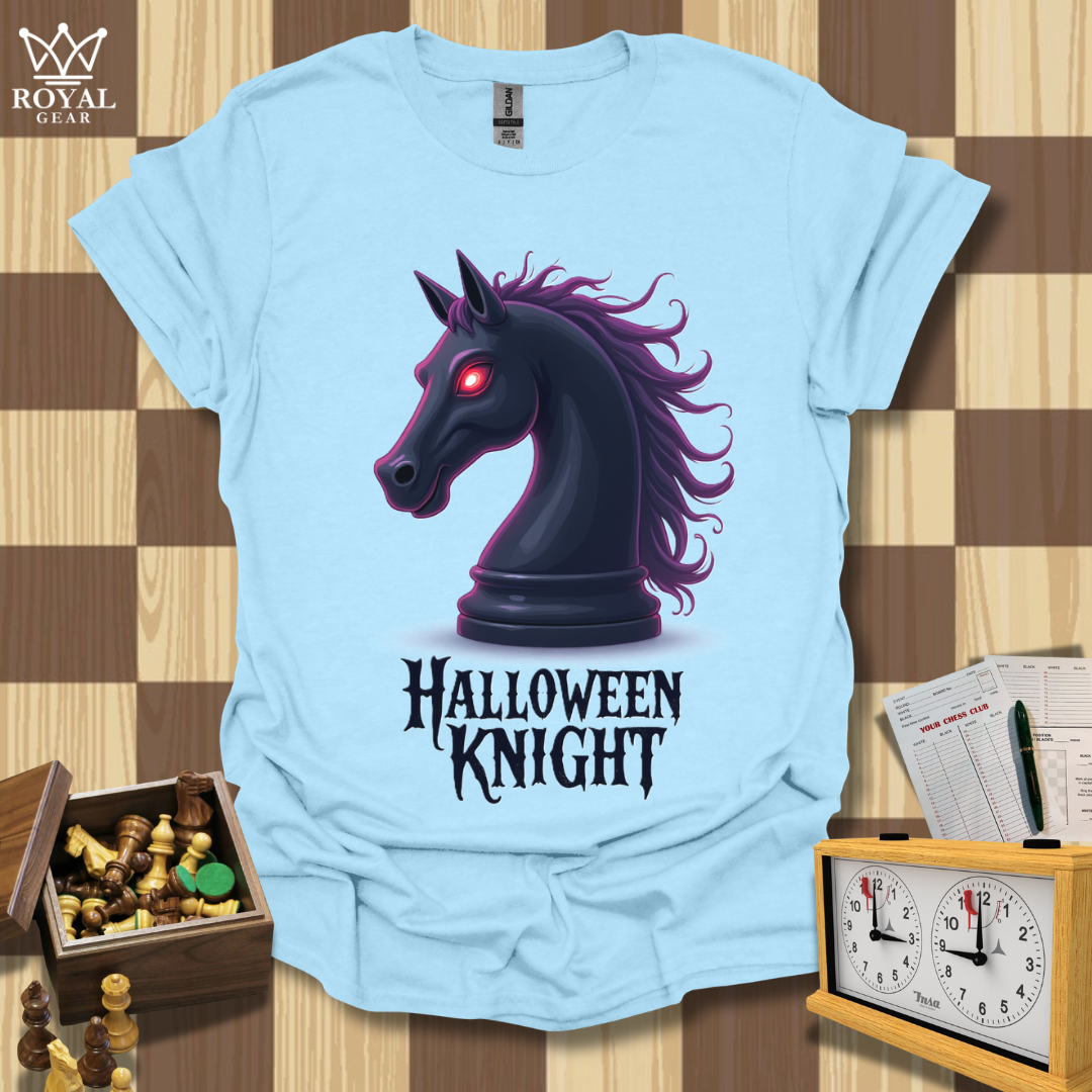 Halloween Knight Chess T-Shirt