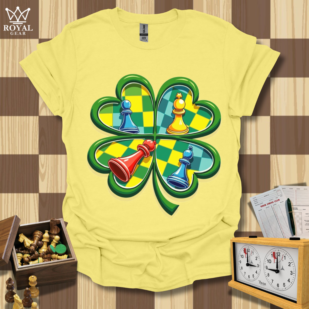 Lucky Chess Clover T-Shirt